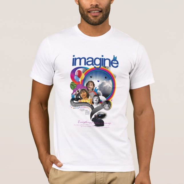 Camiseta Imagínese - para probar imagen para probar calidad (Anverso)