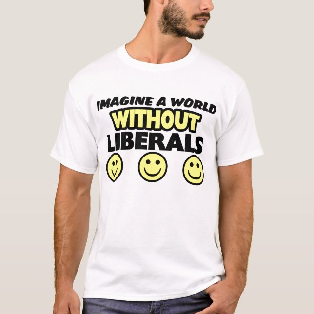 Camiseta Imagínese un mundo (Anverso)