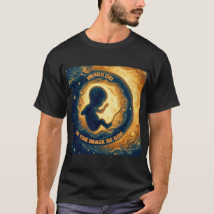 Camiseta Imago Dei Imagen de Dios Bebé en el útero
