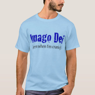 Camiseta Imago Dei (incluso cuando estoy irritable)