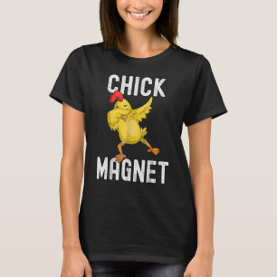 Camiseta Imán de pollita genial Pollo haciendo dabbing Feli