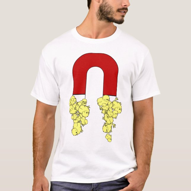 Camiseta Imán del polluelo (Anverso)
