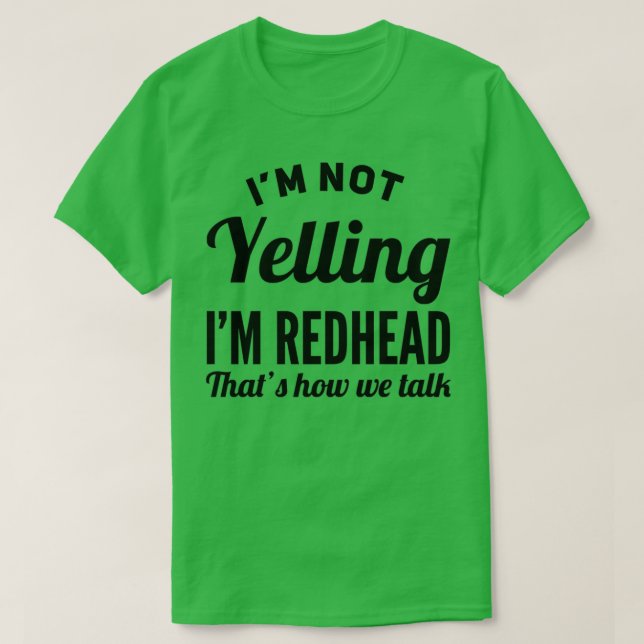 Camiseta Imán Ix27m Redhead (Diseño del anverso)
