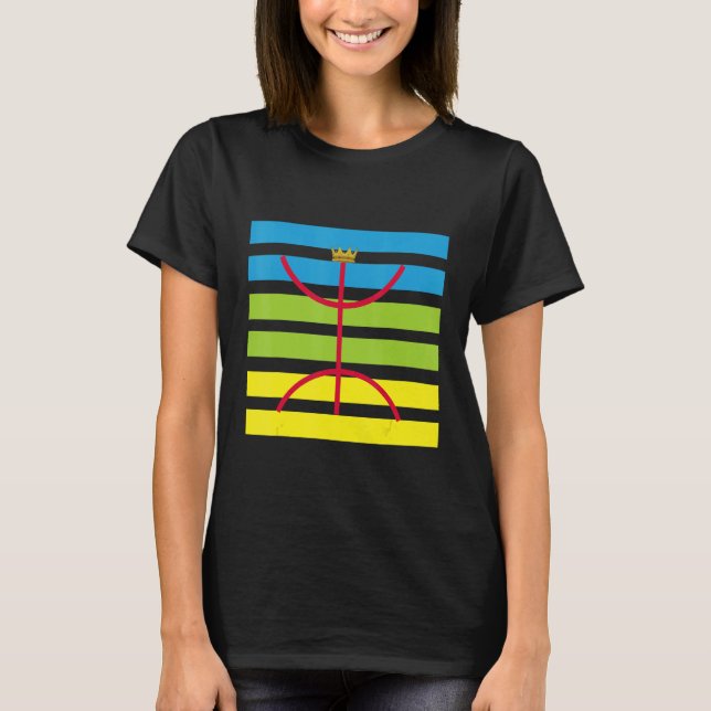 Camiseta Imazighen Tifinagh Culture Amazigh (Anverso)