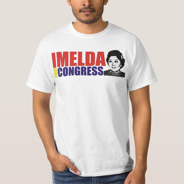 Camiseta Imelda para el congreso (Anverso)