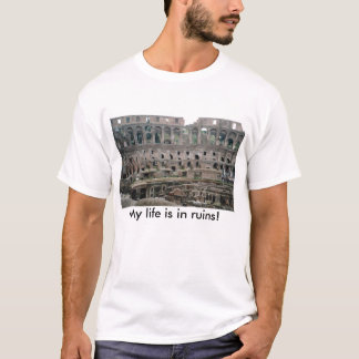 Camiseta ¡IMG2, mi vida está en ruinas!