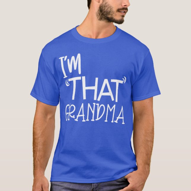 Camiseta Imhat Grandma Funny Best Auntee retro (Anverso)