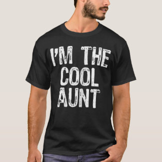 Camiseta Imhe Cool Aunt Funny retro