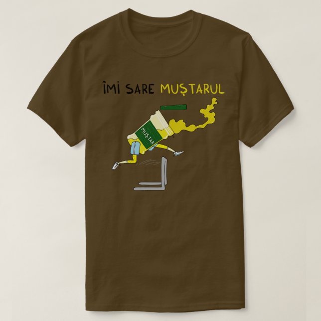 Camiseta Imi sare mustarul (Diseño del anverso)