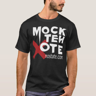 Camiseta Imite el negro de VoteX