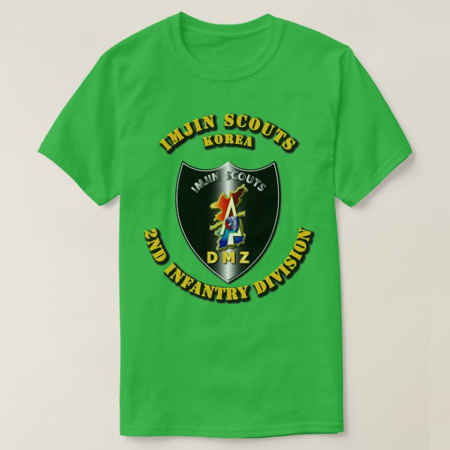 Camiseta Imjin Scouts 2ª ID (Diseño del anverso)