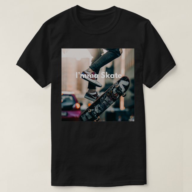 Camiseta Imma skate skateboarder (Diseño del anverso)