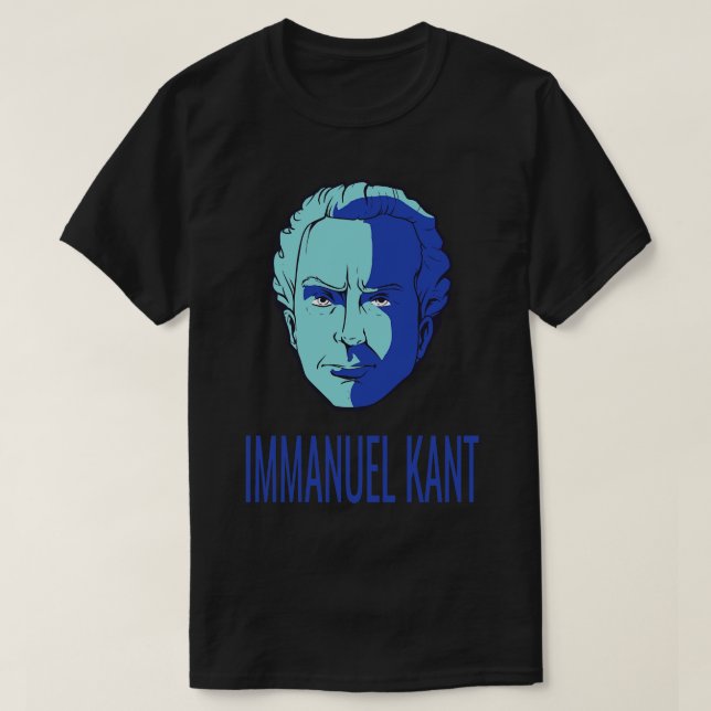 Camiseta Immanuel Kant Philosopher Writer (Diseño del anverso)