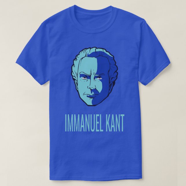 Camiseta Immanuel Kant Philosopher Writer 1 (Diseño del anverso)