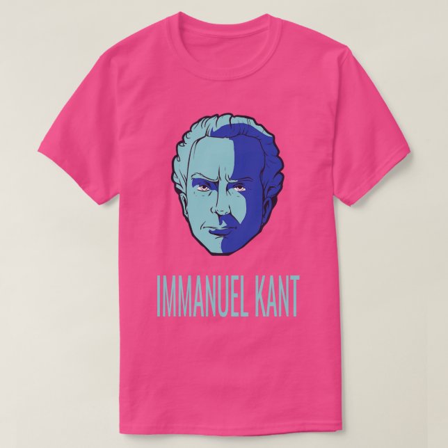 Camiseta Immanuel Kant Philosopher Writer 2 (Diseño del anverso)