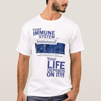 Camiseta ¡Immunocal… su vida depende de él!
