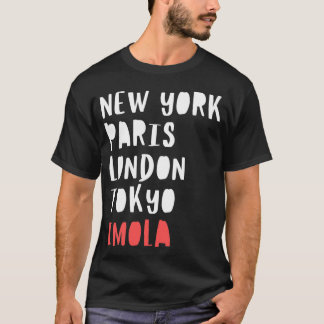 Camiseta Imola City Lover Italia Viajero Vacaciones de recu