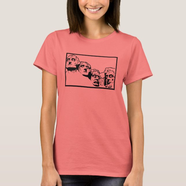 Camiseta Impactante Monte Rushmore (Anverso)