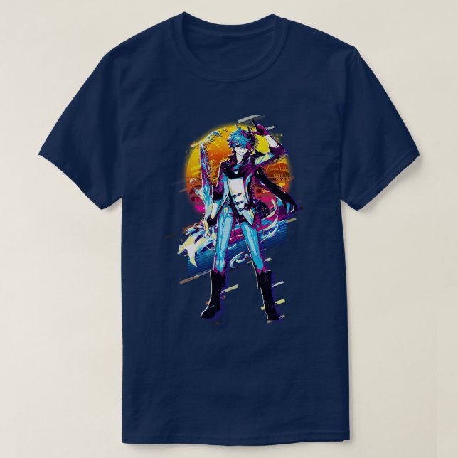 Camiseta Impacto de Childe Genshin (Diseño del anverso)