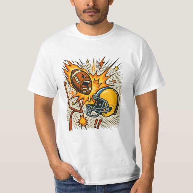 Camiseta Impacto de Gridiron: ¡Kaboom & Smash! (Anverso)