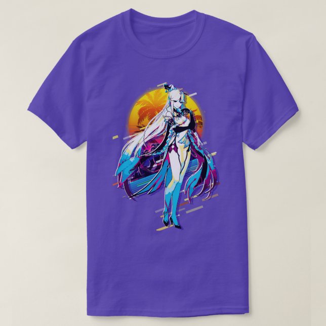 Camiseta Impacto de Ningguang Genshin (Diseño del anverso)