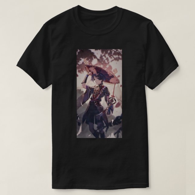 Camiseta Impacto de Scaramouche Genshin (Diseño del anverso)