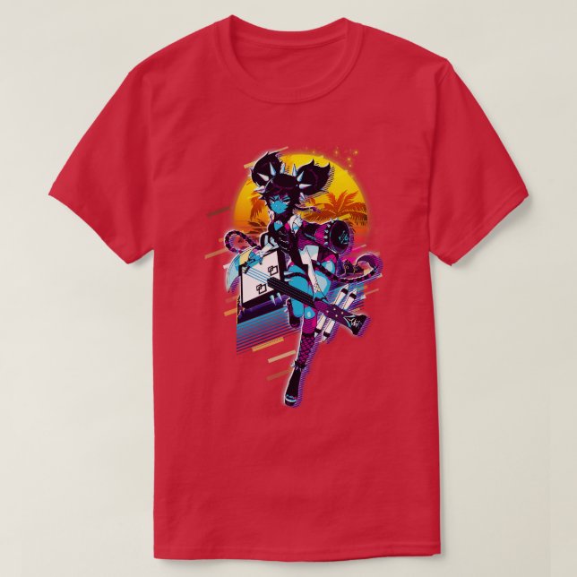 Camiseta Impacto de Xinyan Genshin (Diseño del anverso)