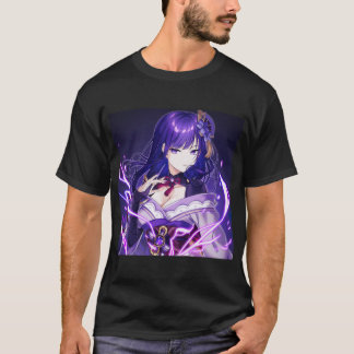 Camiseta Impacto genshin de Raiden Shogun (11)
