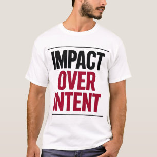 Camiseta Impacto Sobre Intención