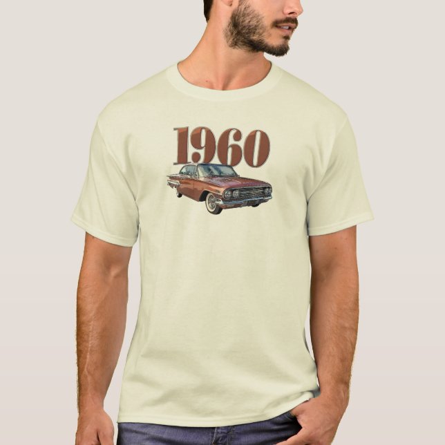 Camiseta Impala 1960 de Chevy del cobre (Anverso)