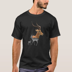 Camiseta Impala de safari en Kenia África