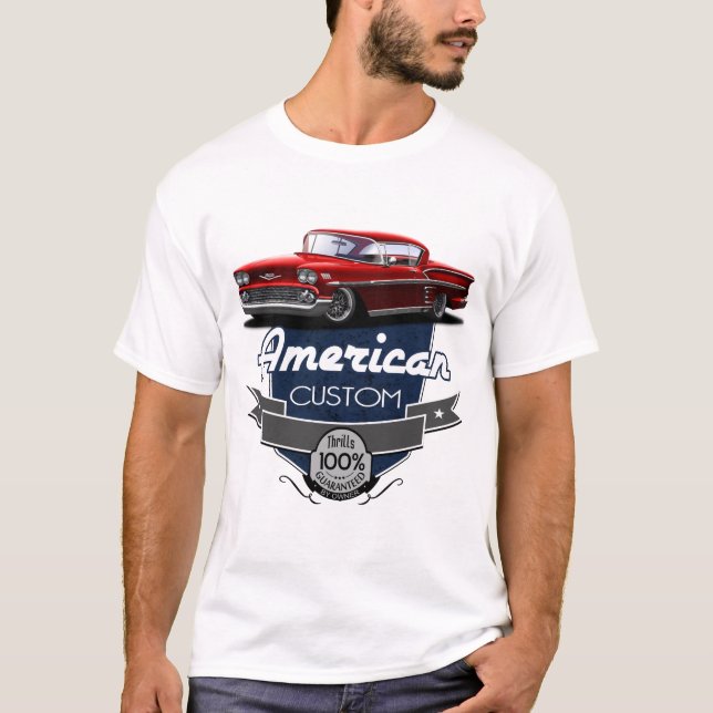 Camiseta Impala Personalizado estadounidense (Anverso)