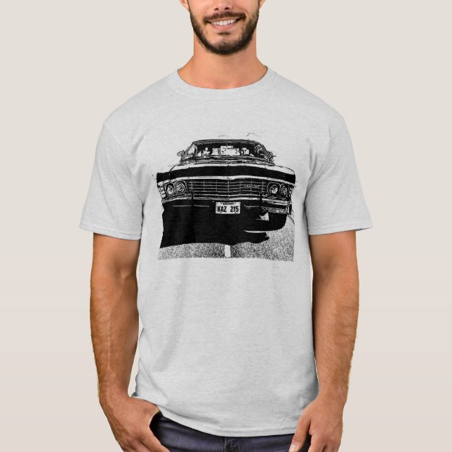 Camiseta Impala sobrenatural (Anverso)