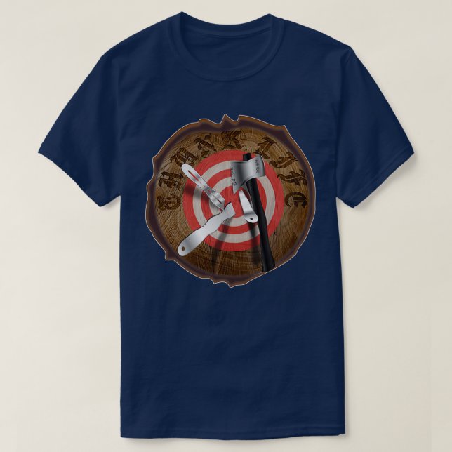 Camiseta Impalación de tronco de árbol de vida grueso objet (Diseño del anverso)
