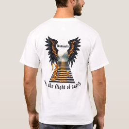 Camiseta Imparable, como el vuelo de ángeles.