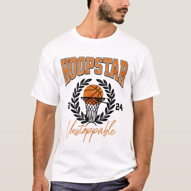 Camiseta imparable de Hoopstar - (Anverso)