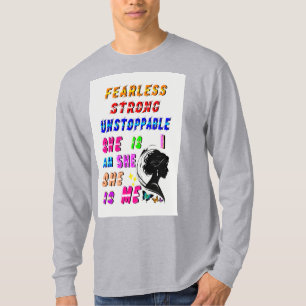 Camiseta Imparable e intrépida Es