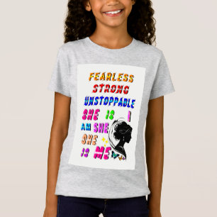 Camiseta Imparable e intrépida Es