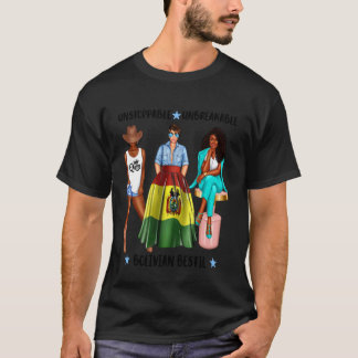 Camiseta Imparable Mejor Amiga Afroboliviana Amiga Desde 