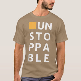 Camiseta Imparable, Motivacional, novedad De Trabajo Con Sa