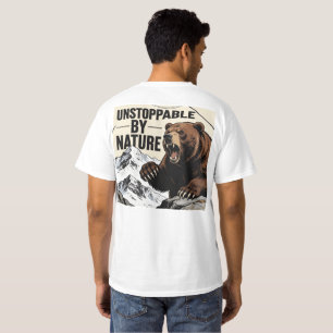 Camiseta Imparable por Naturaleza – Motivación de Fuerza de