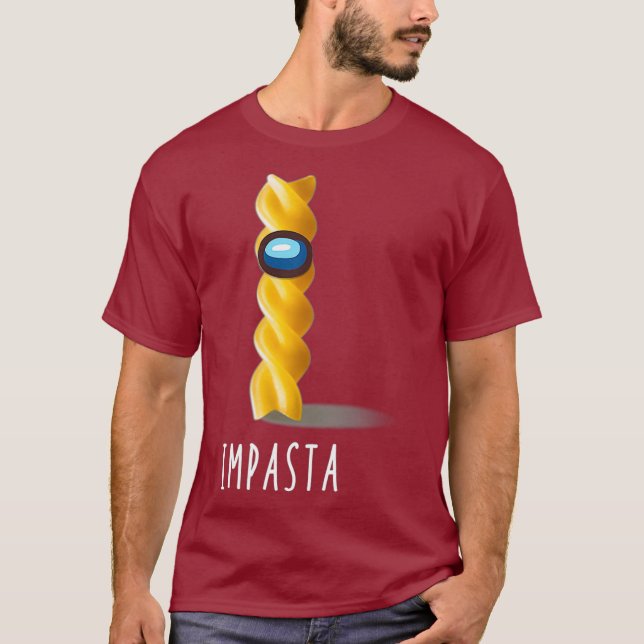 Camiseta Impasta Impasta Imposter Funny Susgams Shhhhh (Anverso)