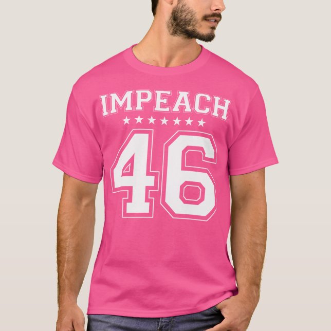 Camiseta Impeach 46º Presidente Joe Biden (Anverso)