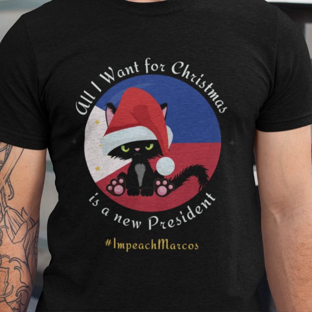 Camiseta Impeach Marcos Christmas Tee Protest Corruption (Subido por el creador)