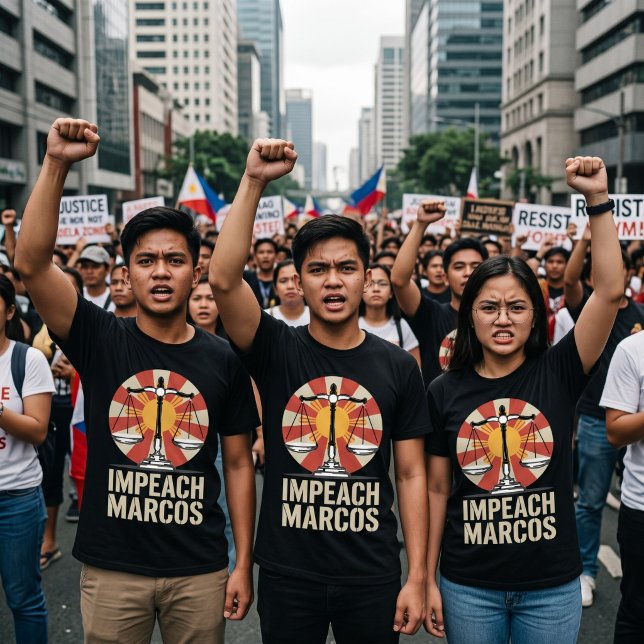 Camiseta Impeach Marcos Protesta Contra la Corrupción Filip (Subido por el creador)