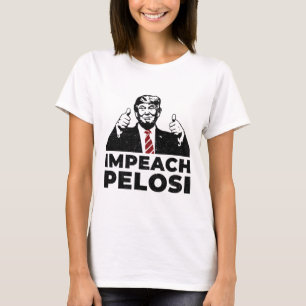 Camiseta Impeach Nancy Pelosi Pro Trump Shifty Schiff Silba