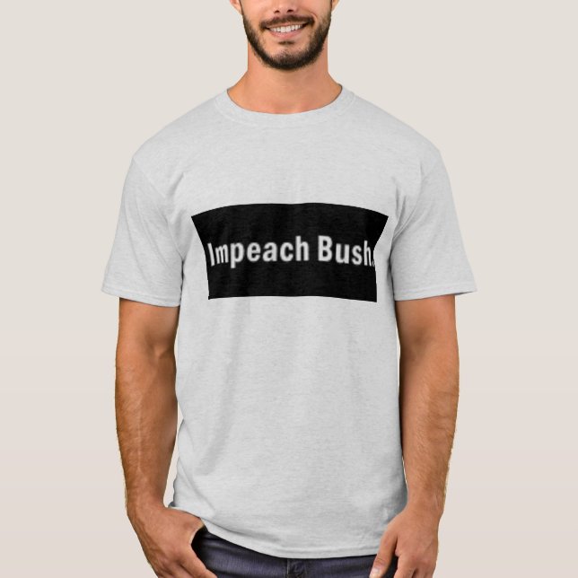 Camiseta impeachbush (Anverso)