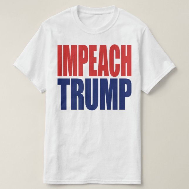 Camiseta Impedir al presidente Trump - Anti Trump (Diseño del anverso)
