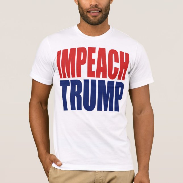 Camiseta Impedir al presidente Trump - Anti Trump (Anverso)