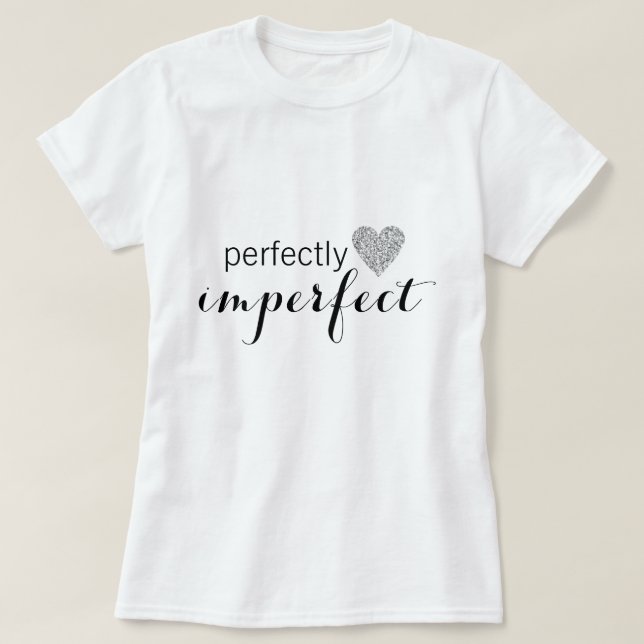Camiseta Imperfecto (Diseño del anverso)